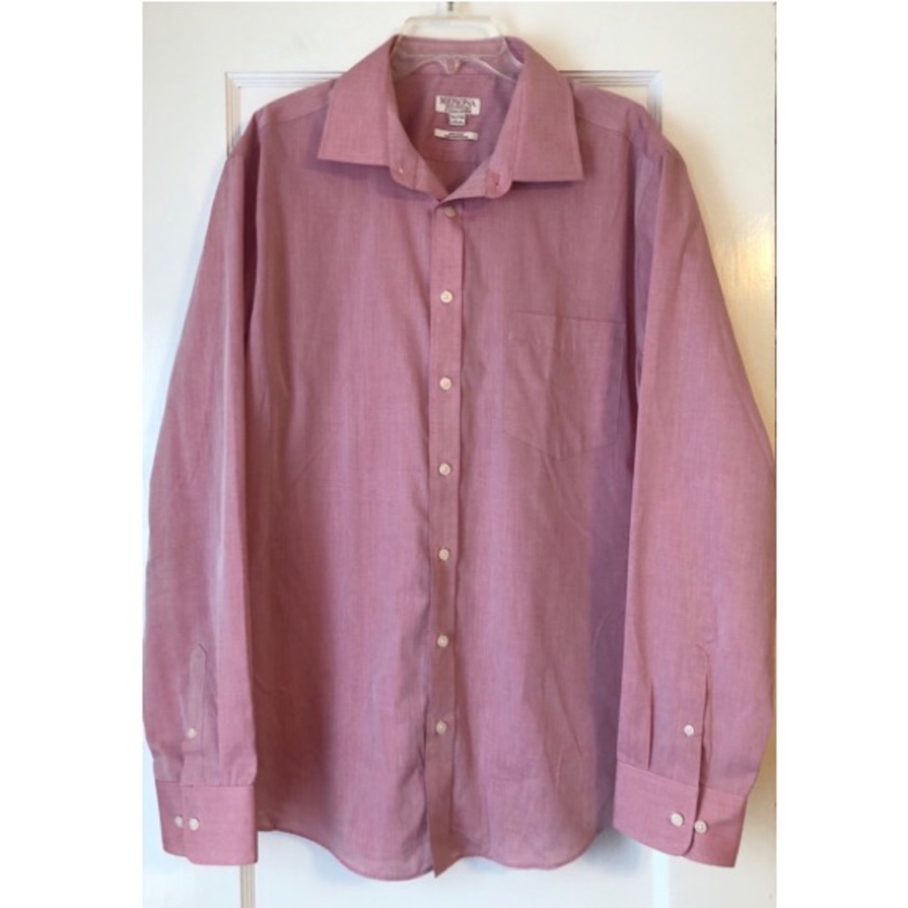 Merona Red Button Down - Picture 2 of 5